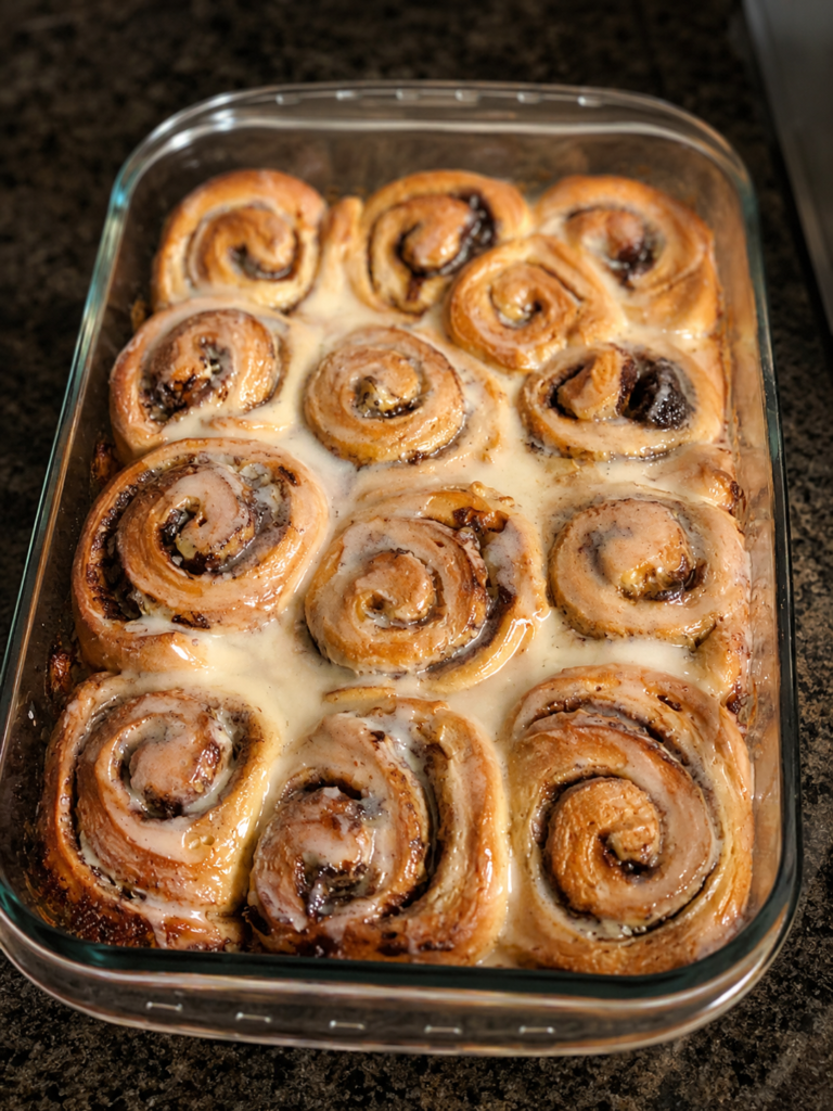 Cinnamon rolls for cozy mornings